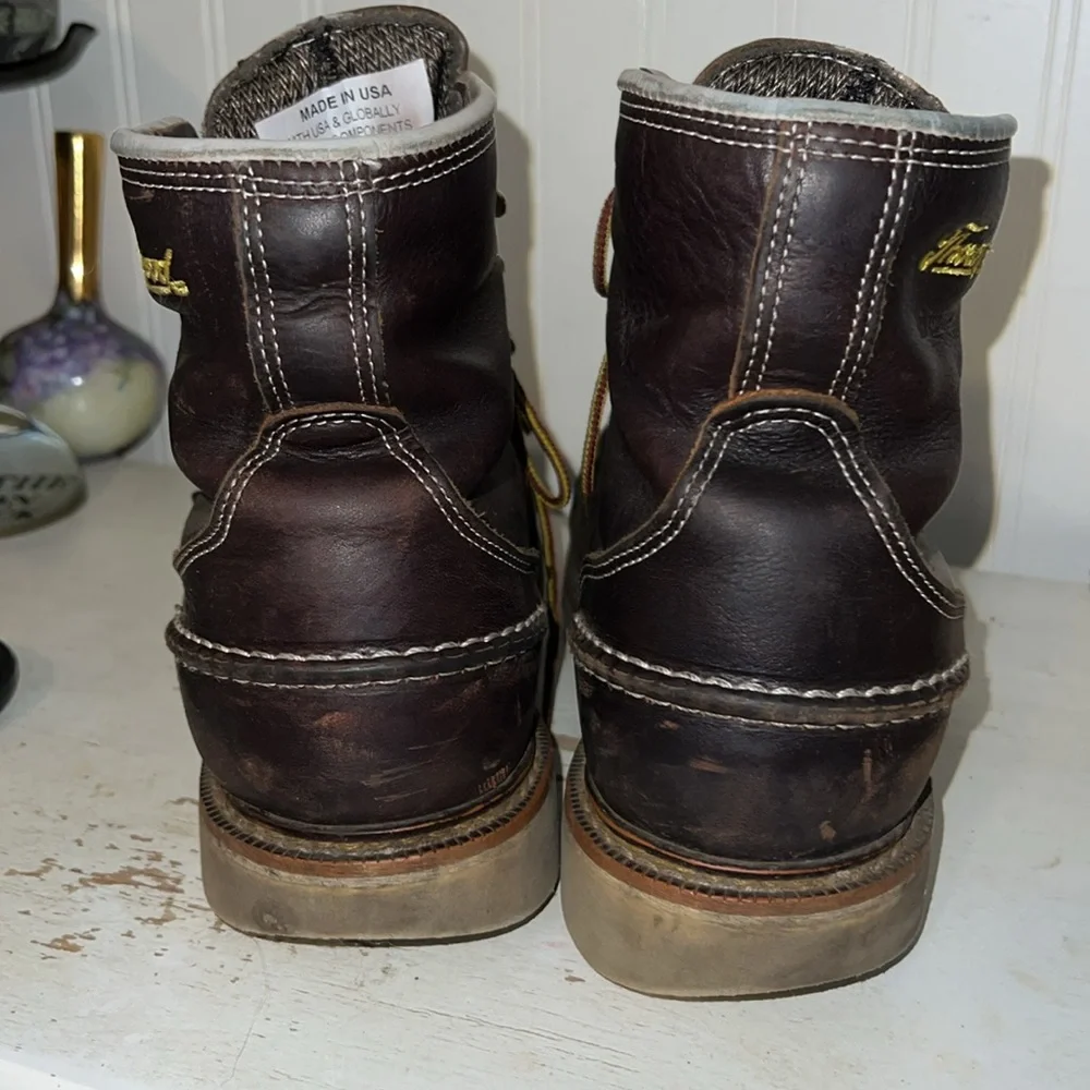 Thorogood ASTM Men's Brown Leather Boots Size 9